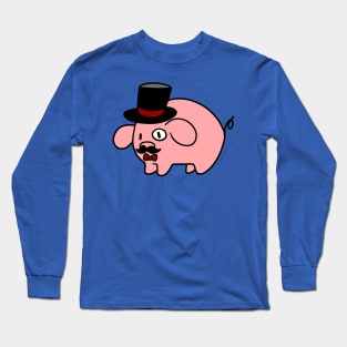 Fancy Pig Long Sleeve T-Shirt